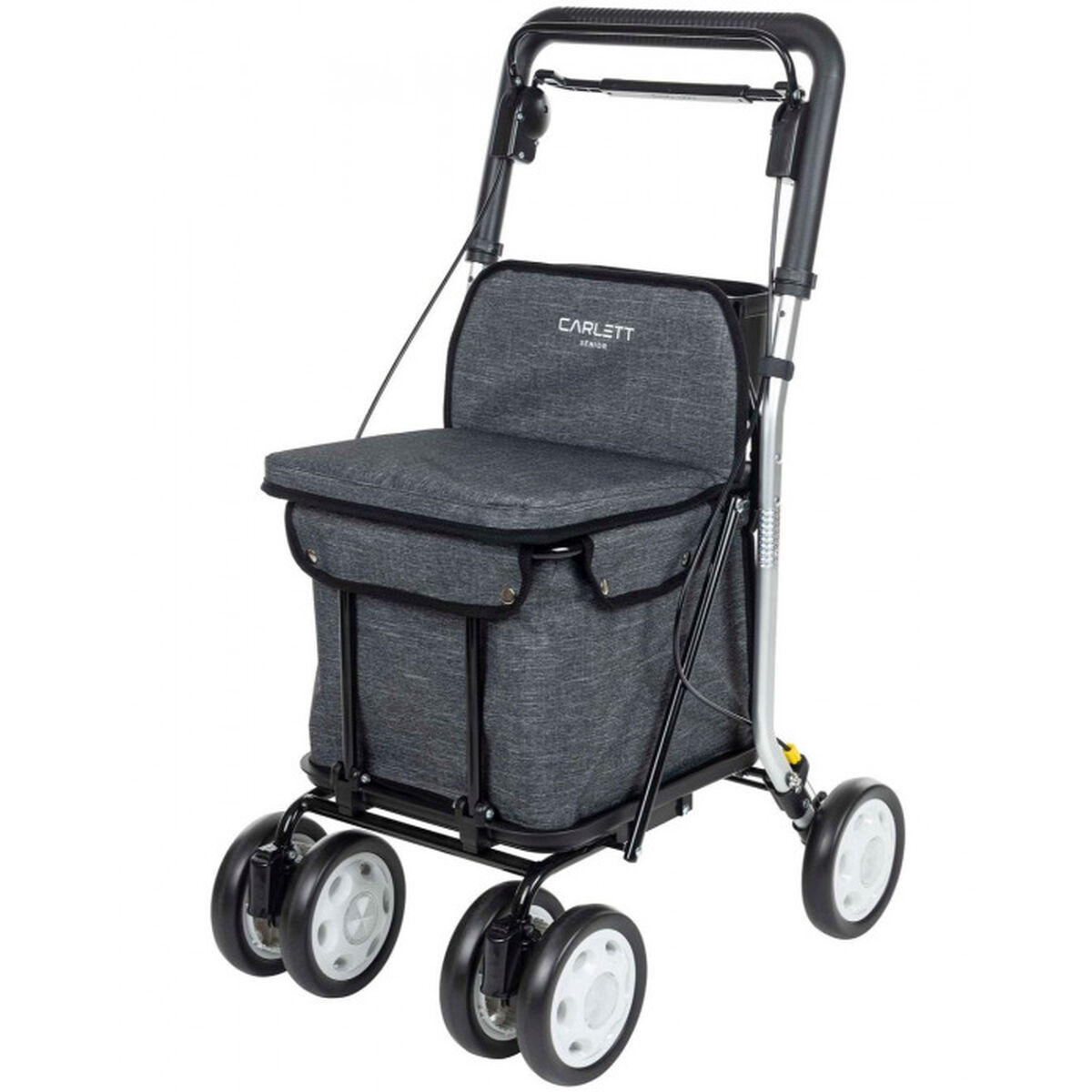 Shopping cart Carlett Dark grey (1 Unit)
