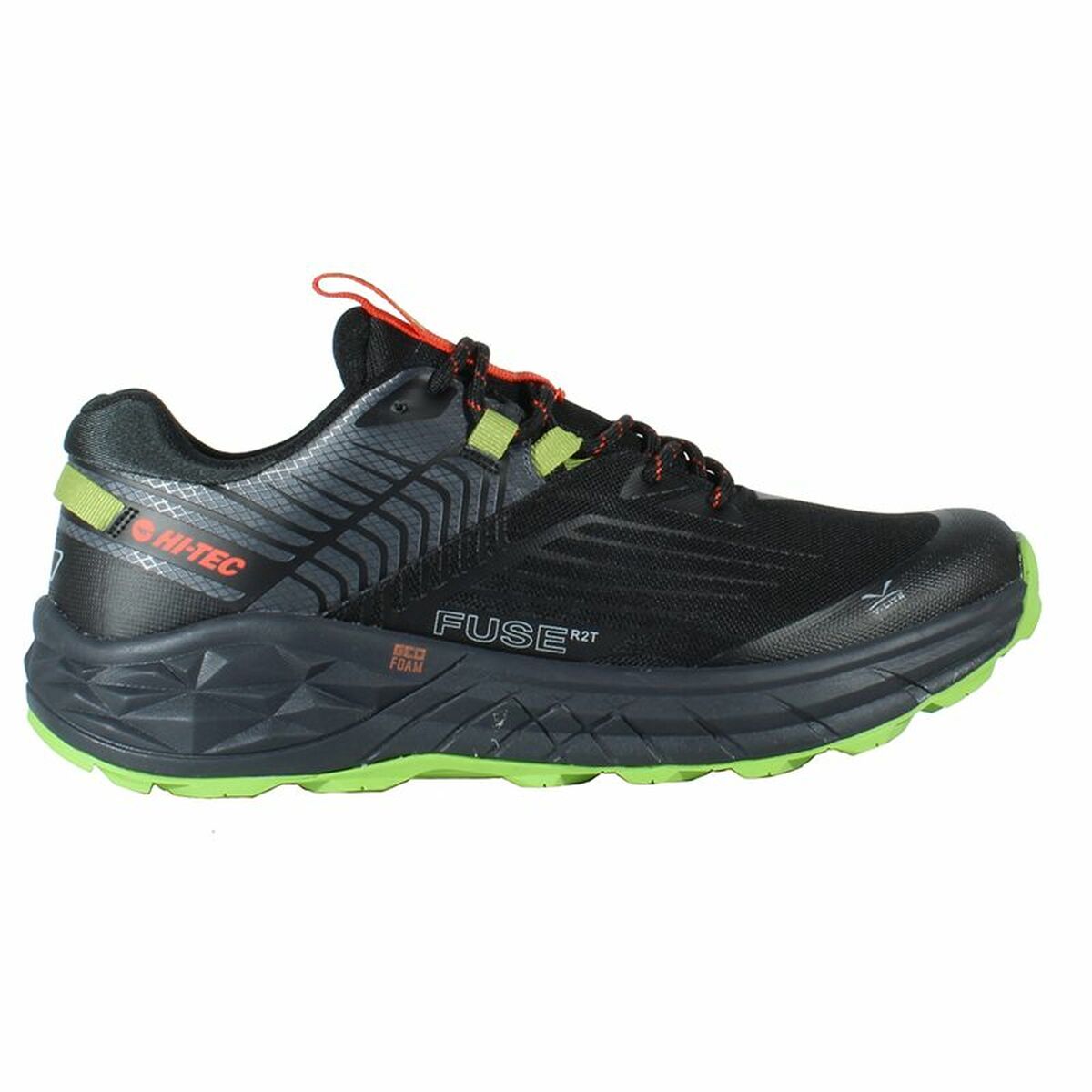 Walking Shoes for Men Hi-Tec Fuse Trail Low Black 44
