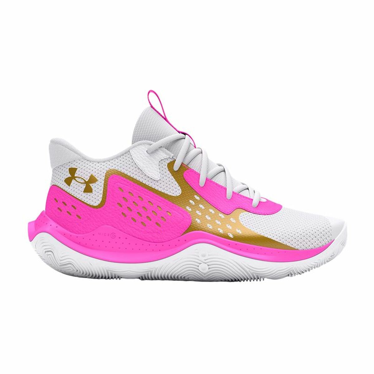 Basketball Shoes for Adults Under Armour Gs Jet '23 White 40