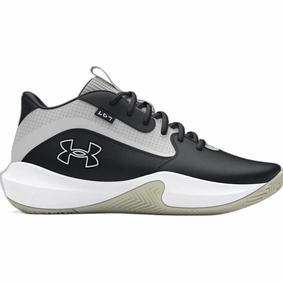 Basketball Shoes for Adults Under Armour Lockdown 7 Black 40