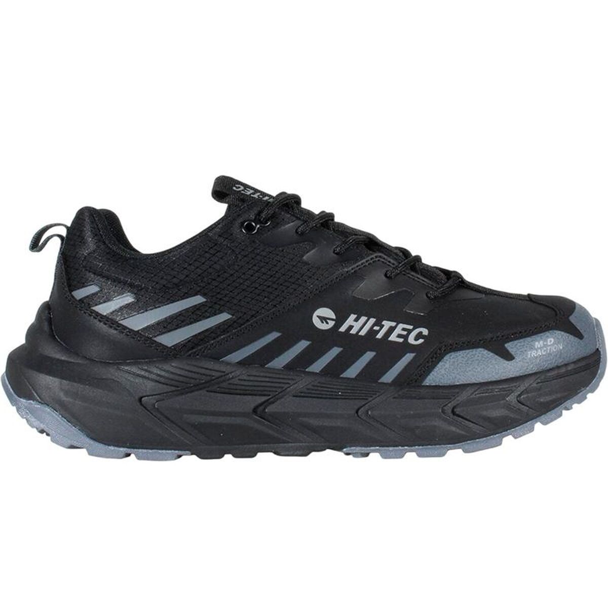 Walking Shoes for Men Hi-Tec Hardcross Low Black 47