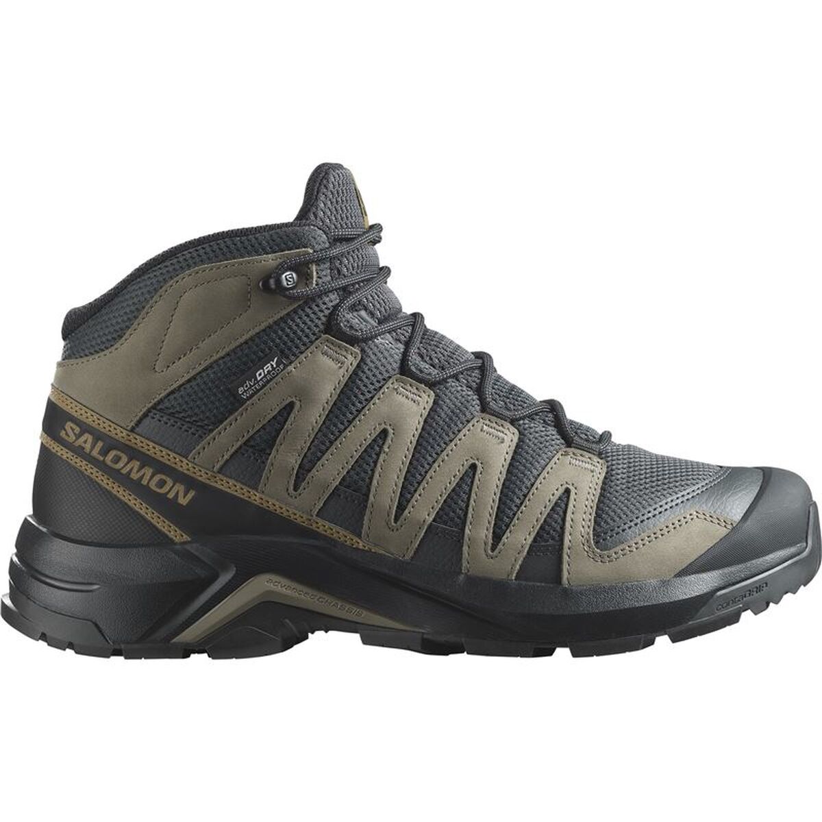 Walking Shoes for Men Salomon X-Adventure Recon Mid Black 42