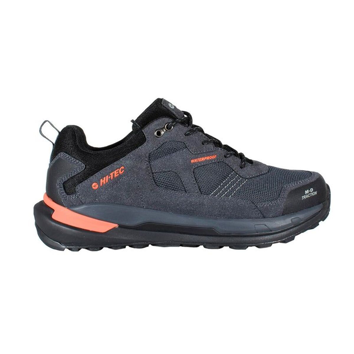 Walking Shoes for Men Hi-Tec Rodera Low Wp Dark grey 43