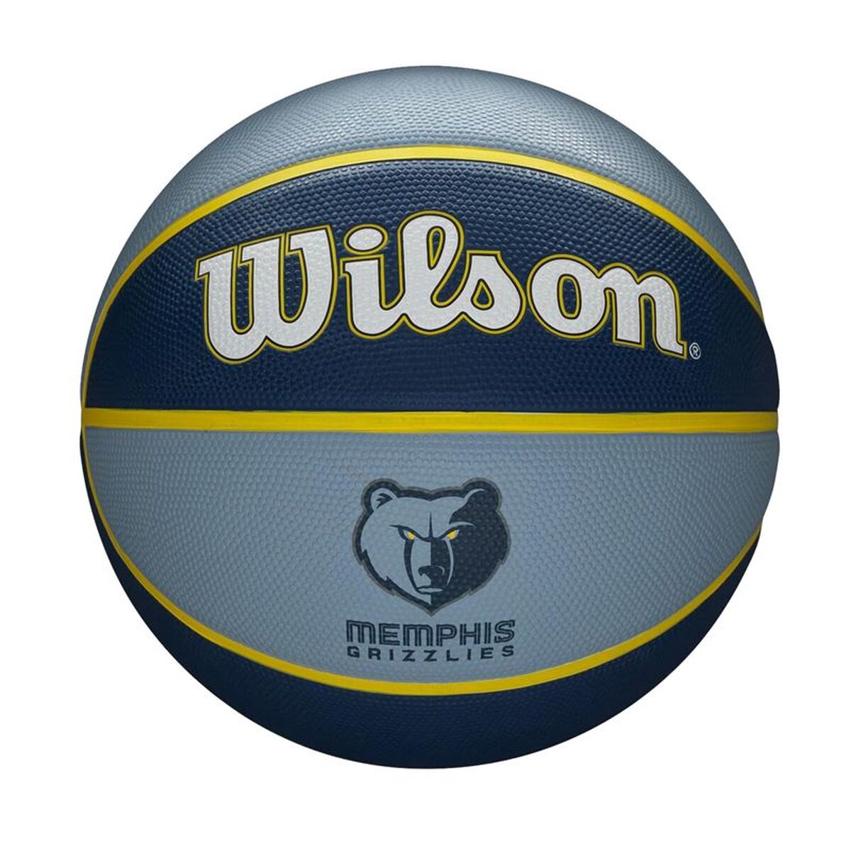 Basketball Ball Wilson Nba Team Tribute Memphis Blue Natural rubber