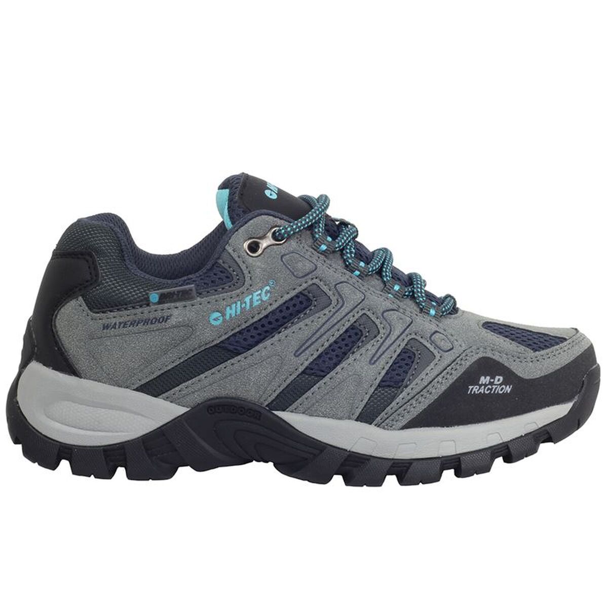 Walking Shoes for Women Hi-Tec Torca Low WP Dark grey