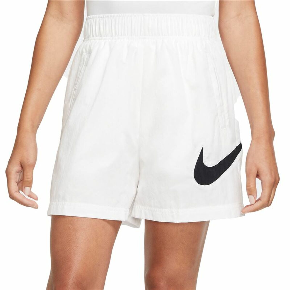 Sports Shorts for Women Nike Sportswear Essential White M