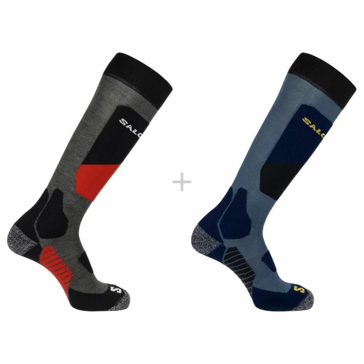 Sports Socks Salomon Copen Beluga 2 pairs 39-41