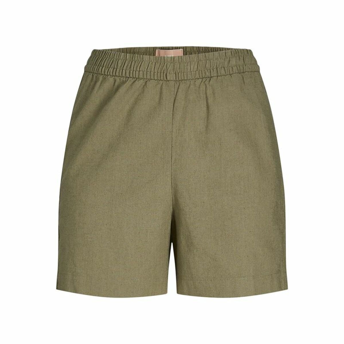 Sports Shorts for Women Jack & Jones Green Linen M